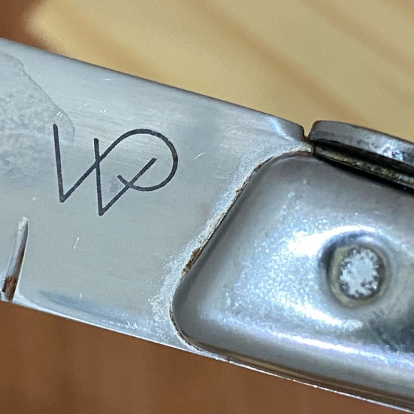 6pcs. WOLFGANG PUCK 4.5” Stainless Steel Steak Knife Set Wood Storage Box Red - Picture 10 of 13